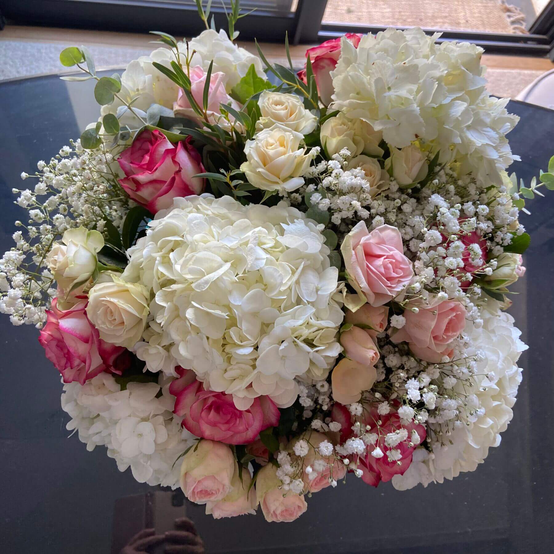 Bouquet de fleurs coupées fraîches - Les Fleurs du Temps